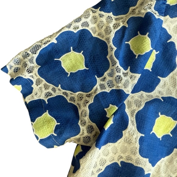 New LABEL by five twelve Floral Blue and White Women’s  Dress Size Small - Picture 3 of 9